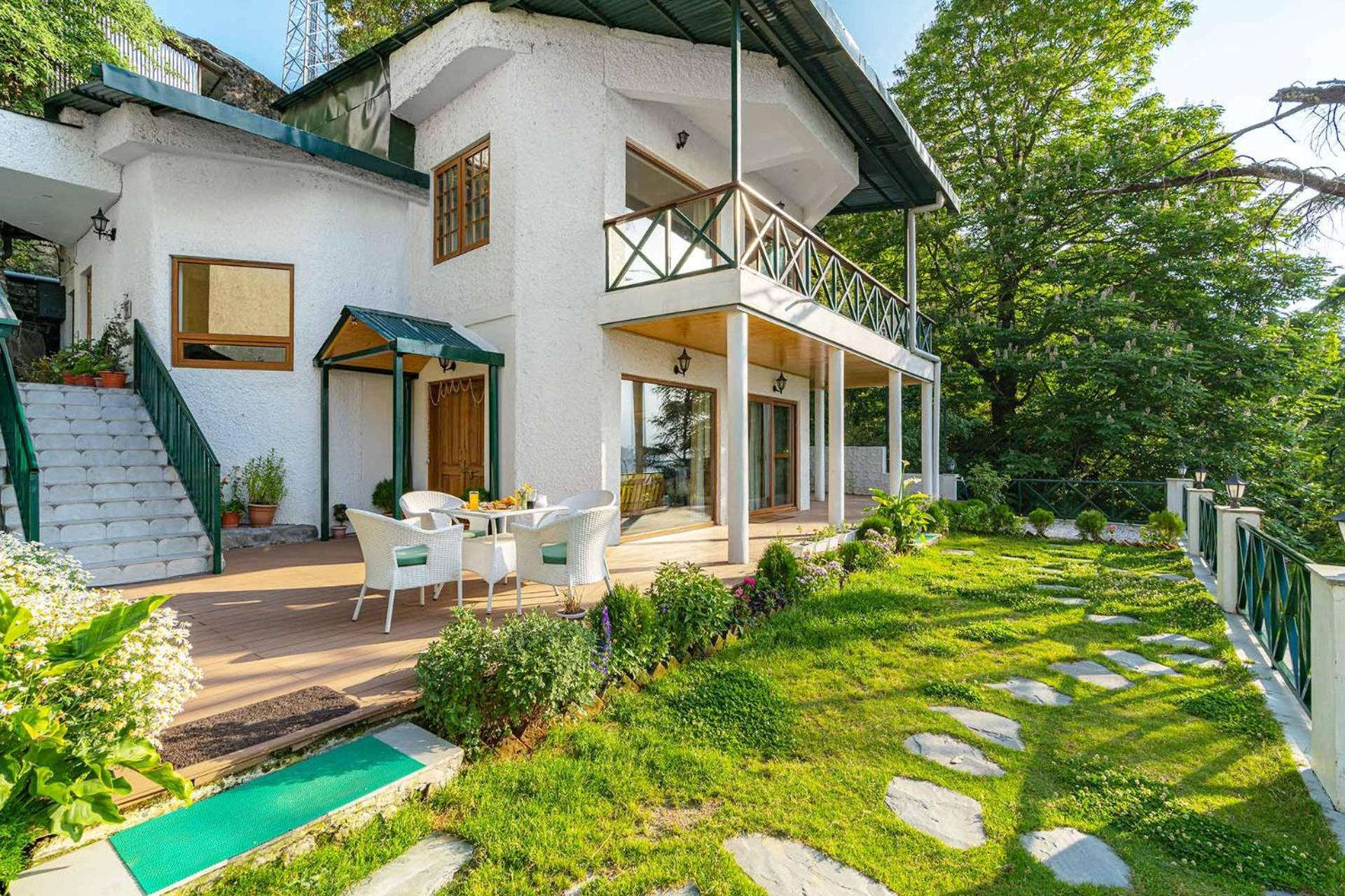 Stayvista Mellow Cottage Scenic View Near Mall Road Mussoorie Exteriör bild